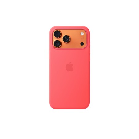 APPLE iPhone 17 Pro Max Silicone Case with MagSafe Bright Guava