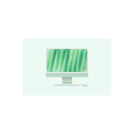 APPLE 24p iMac with Retina 4.5K display M4 chip with 10-core CPU and 10-core GPU 24Go 512Go SSD French AZERTY - Green