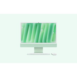 APPLE 24p iMac with Retina 4.5K display M4 chip with 10-core CPU and 10-core GPU 16Go 512Go SSD French AZERTY - Green