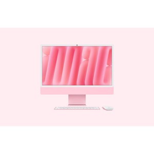 APPLE 24p iMac with Retina 4.5K display M4 chip with 10-core CPU and 10-core GPU 16Go 512Go SSD French AZERTY - Pink