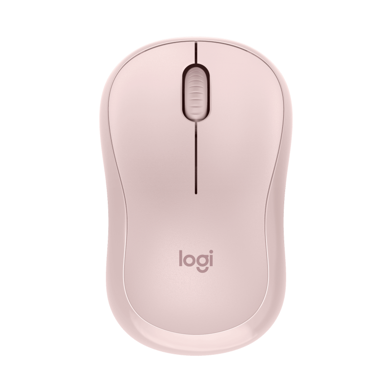 LOGITECH M240 Silent Mouse right and left-handed optical 3 buttons wireless Bluetooth rose