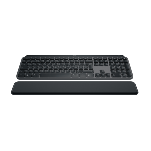 LOGITECH MX Keys S - GRAPHITE - (DE) - BT - N/A - CENTRAL-419 - PLUS PALMREST