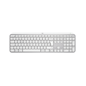 LOGITECH MX Keys S - PALE GREY - (CH) - BT - N/A - CENTRAL-419
