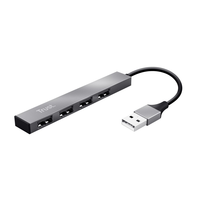Trust Halyx USB 2.0 480 Mbit/s Aluminium | JDB-Info