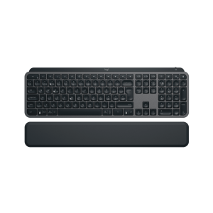 LOGITECH MX Keys S - GRAPHITE - (CH) - BT - N/A - CENTRAL-419 - PLUS PALMREST