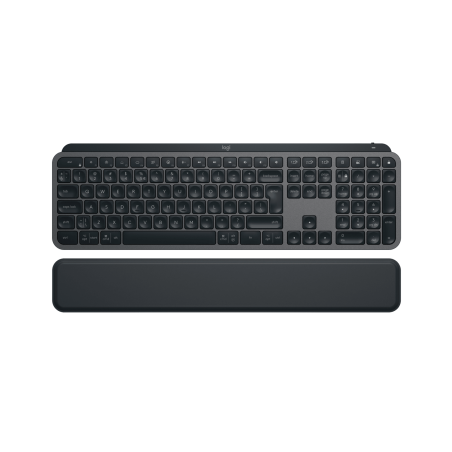 LOGITECH MX Keys S GRAPHITE US INTL BT PLUS PALMREST