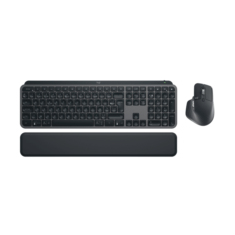 LOGITECH MX Keys S Combo - GRAPHITE - (FR) - BT - N/A - CENTRAL-419