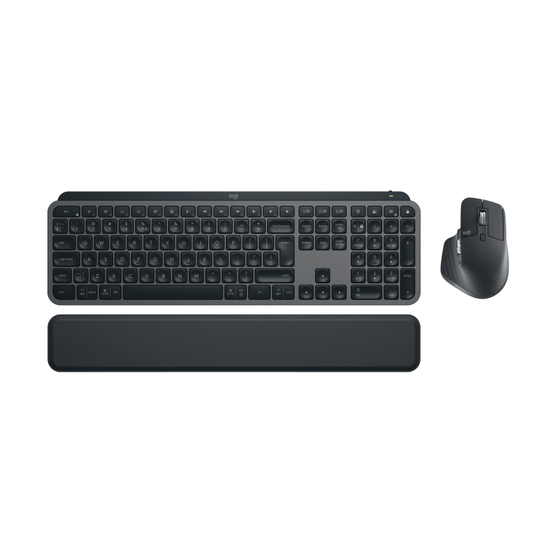 LOGITECH MX Keys S Combo - GRAPHITE - (US) INTL - BT - N/A - INTNL-973