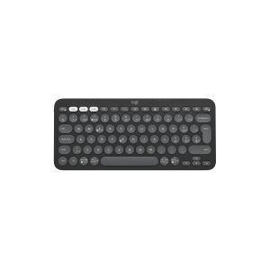 LOGITECH Pebble Keys 2 K380s - TONAL GRAPHITE - (CH) - BT - N/A - CENTRAL-419 - UNIVERSAL