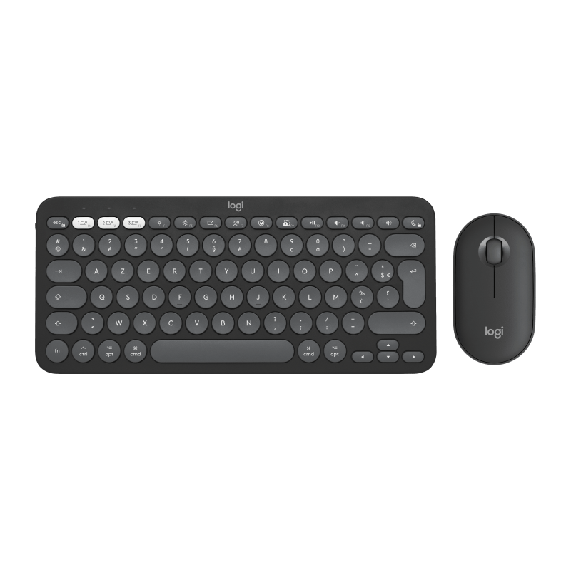 LOGITECH Pebble 2 Combo for Mac - TONAL GRAPHITE - (FRA) - BT - N/A - CENTRAL-419 - MAC