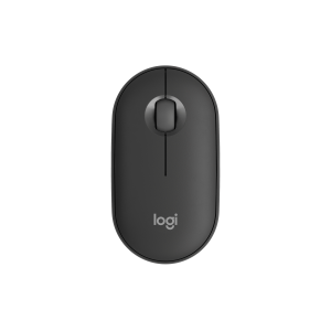 LOGITECH Pebble Mouse 2 M350s Mouse optical 3 buttons wireless Bluetooth 5.2 LE tonal graphite