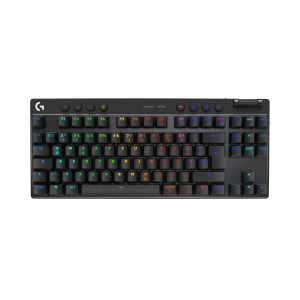 LOGITECH G PRO X TKL LIGHTSPEED Gaming Keyboard - BLACK - (DE) - 2.4GHZ/BT - N/A - CENTRAL-419 - TACTILE