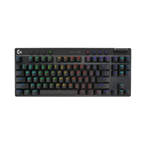 LOGITECH G PRO X TKL LIGHTSPEED Gaming Keyboard - BLACK - (CH) - 2.4GHZ/BT - N/A - CENTRAL-419 - TACTILE