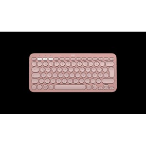 LOGITECH Pebble Keys 2 K380s - TONAL ROSE - (DE) - BT - N/A - CENTRAL-419 - UNIVERSAL