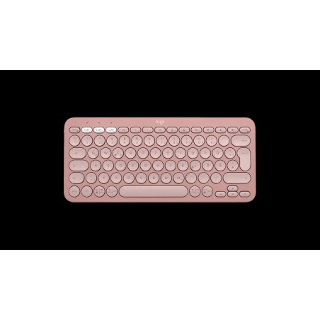 LOGITECH Pebble Keys 2 K380s - TONAL ROSE - (DE) - BT - N/A - CENTRAL-419 - UNIVERSAL