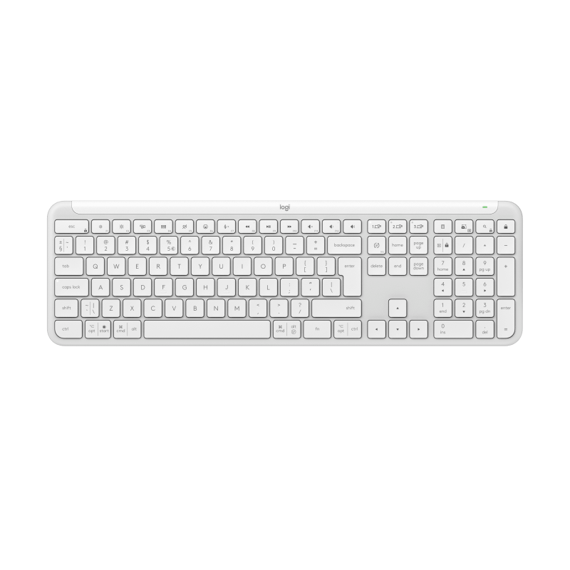 LOGITECH Signature Slim Wireless Keyboard K950 - Off White - INTL - INTNL-973 (US)