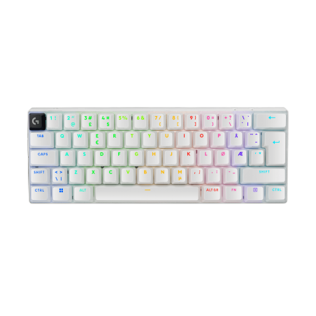 LOGITECH PRO X 60 LIGHTSPEED Wireless Gaming Keyboard Tactile - White - NORDIC-613 (PAN)