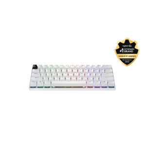 LOGITECH PRO X 60 LIGHTSPEED Wireless Gaming Keyboard Tactile - White - NORDIC-613 (PAN)