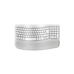 LOGITECH Wave Keys Wireless Ergonomic Keyboard - OFFWHITE - CENTRAL-419 (DE)