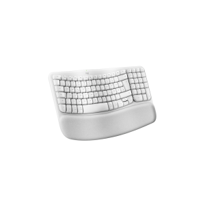 LOGITECH Wave Keys Wireless Ergonomic Keyboard - OFFWHITE - CENTRAL-419 (DE)