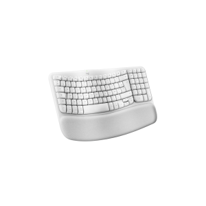 LOGITECH Wave Keys Wireless Ergonomic Keyboard - OFFWHITE (FR)