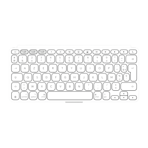 LOGITECH Keys-To-Go 2 - Pale Grey (FR)