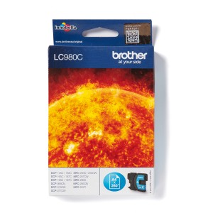 Brother LC980C cartouche d'encre 1 pièce(s) Original | JDB-Info