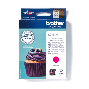 Brother LC123M cartouche d'encre 1 pièce(s) Original | JDB-Info