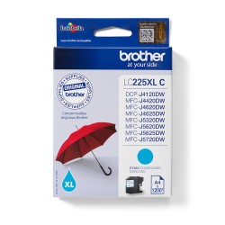 Brother LC225XLC - Cartouche d'encre originale - Cyan | JDB-Info
