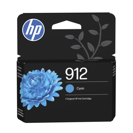 HP 912 Cyan Original Ink Cartridge cartouche d'encre 1 pièc | JDB-Info