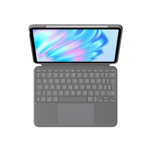 LOGITECH Combo Touch iPad Air 11p M2 OXFORD GREY (CH)