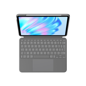 LOGITECH Combo Touch iPad Air 11p M2 OXFORD GREY (FRA)