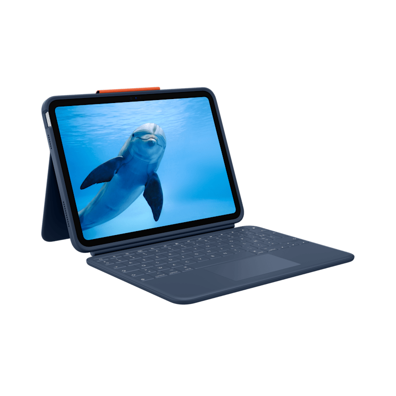 LOGITECH Rugged Combo 4 for iPad 10th gen Classic Blue (FRA)