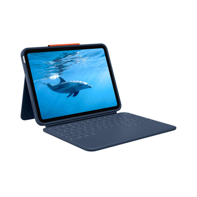 LOGITECH Rugged Combo 4 for iPad 10th gen Classic Blue (CH)