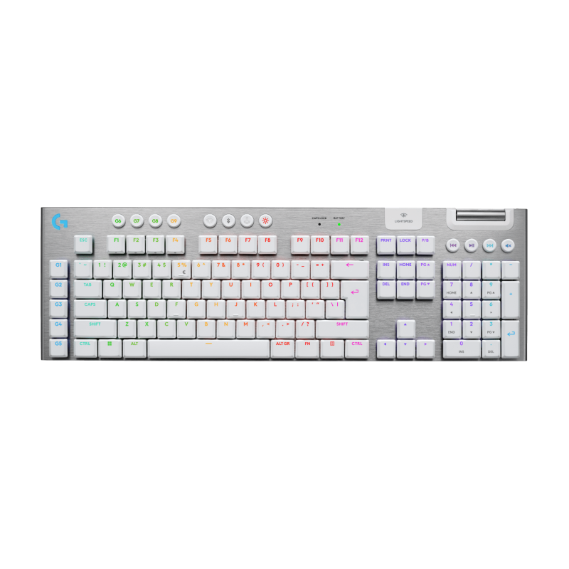 LOGITECH G915 X LIGHTSPEED Wireless Gaming Keyboard White (US)