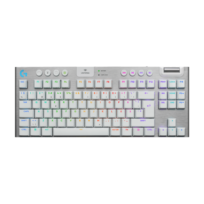 LOGITECH G915 X LIGHTSPEED TKL Wireless Gaming Keyboard White (PAN)