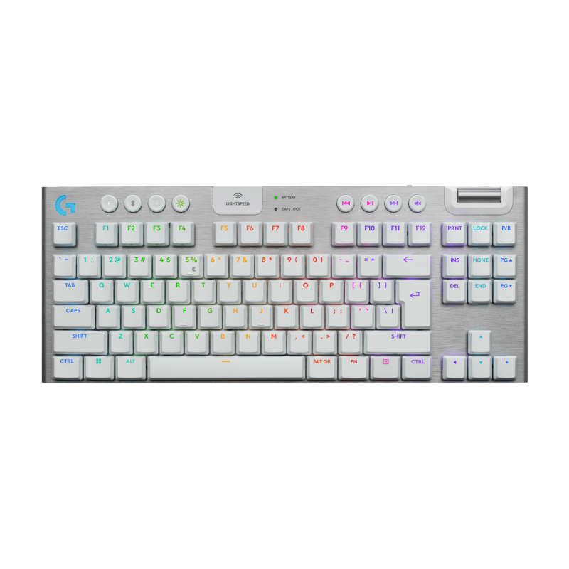LOGITECH G915 X LIGHTSPEED TKL Wireless Gaming Keyboard White (US)