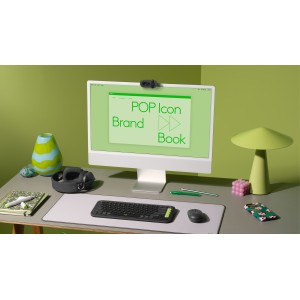 LOGITECH POP ICON KEYS - GRAPHITE (DE)