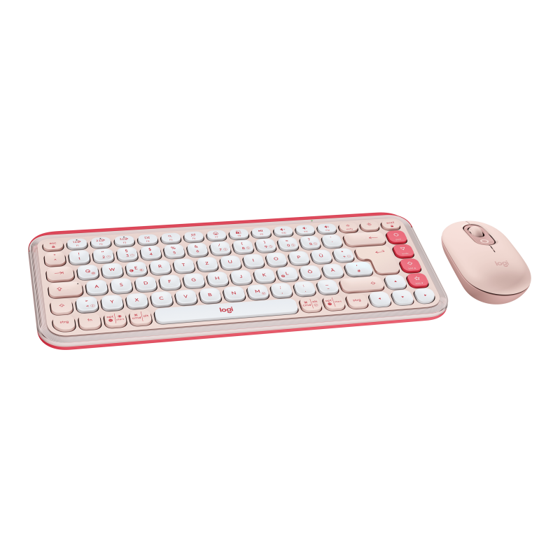 LOGITECH POP ICON COMBO - ROSE (DE)