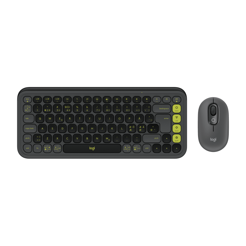 LOGITECH POP ICON COMBO - GRAPHITE (PAN)