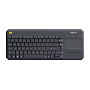 LOGITECH K400 Plus Wireless Touch Keyboard black (DE)