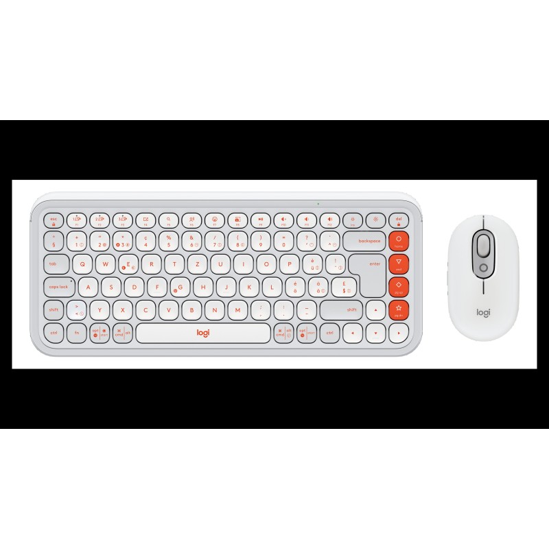 LOGITECH POP ICON COMBO - OFF WHITE (CH)