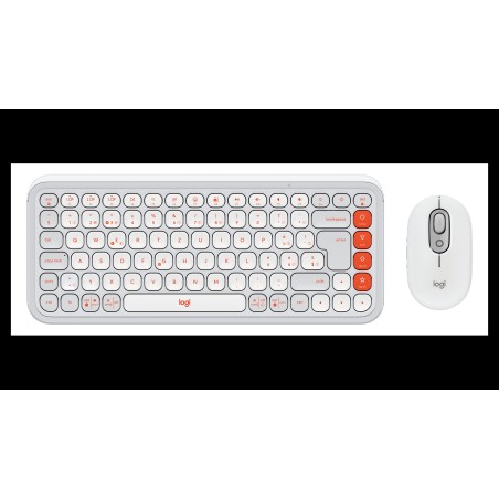 LOGITECH POP ICON COMBO - OFF WHITE (CH)