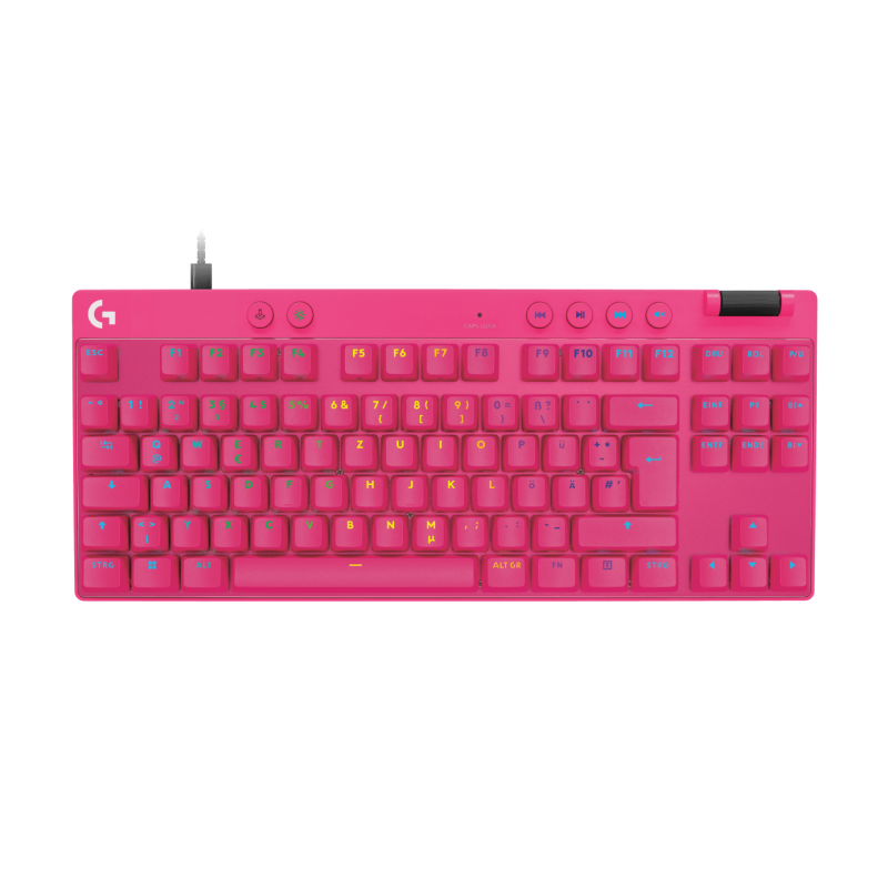 LOGITECH PRO X TKL RAPID Magenta (DE)