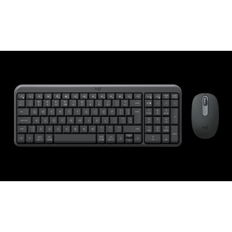 LOGITECH MK250 Wireless Keyboard and Mouse Graphite (US)