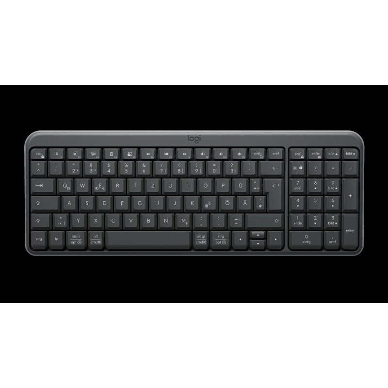 LOGITECH Wireless Keyboard K250 Graphite (DE)
