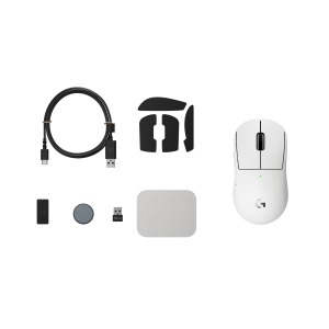 LOGITECH PRO X SUPERLIGHT 2c compact wireless gaming mouse - WHITE