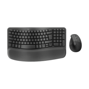 LOGITECH Wave Keys and Lift Combo - GRAPHITE - DEU