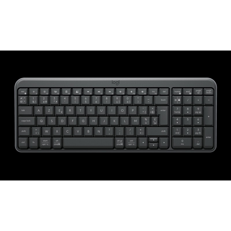 LOGITECH Wired Keyboard K250 Graphite (NLB)