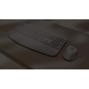 LOGITECH Signature Comfort Plus MK880 - OFF-WHITE - DEU